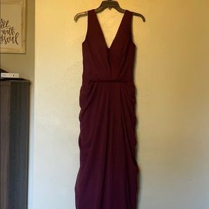 Plum bridesmaid/formal dress